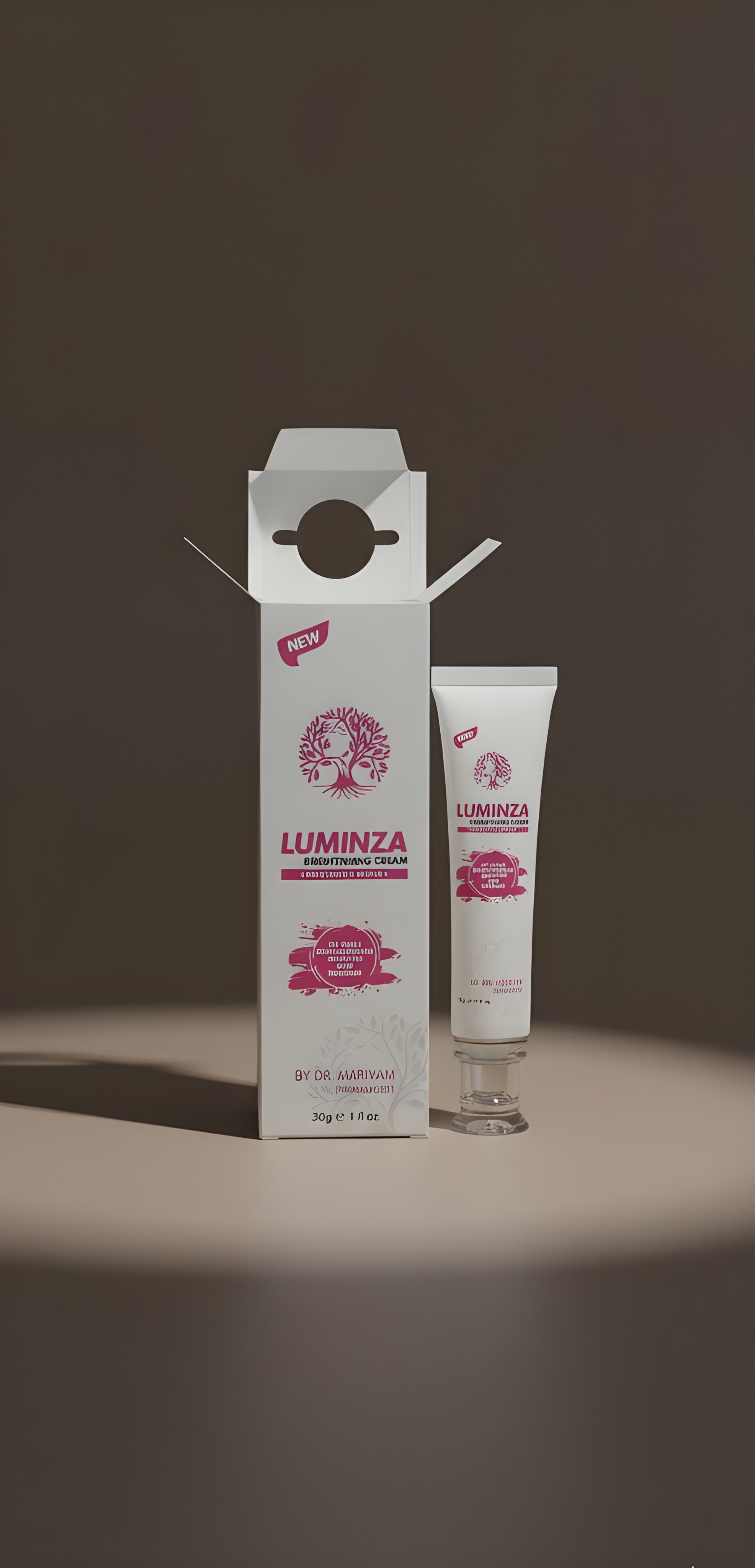 Luminza Brightening & Tone Refining Cream | Enriched with Vitamin C, Niacinamide & Botanical Extracts | Suitable for All Skin Types | Paraben Free