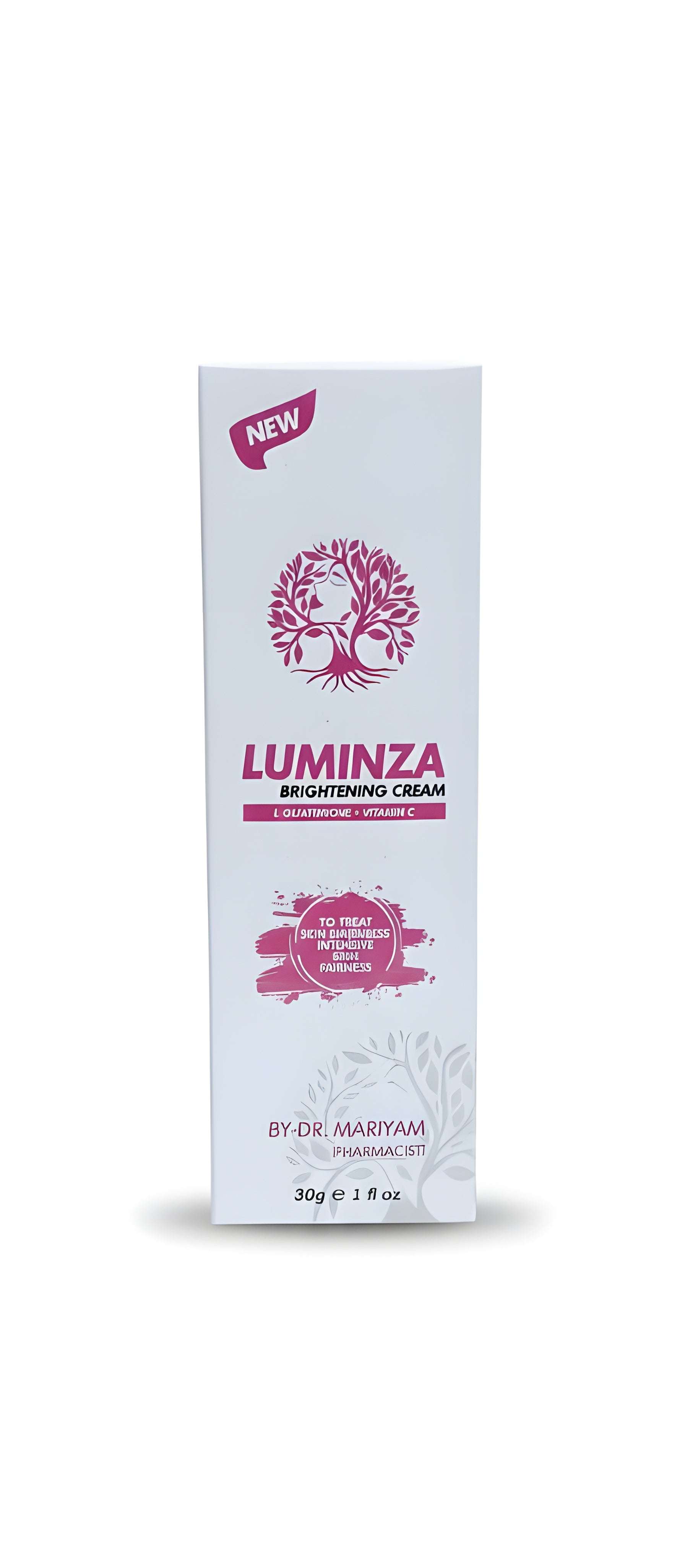 Luminza Brightening & Tone Refining Cream | Enriched with Vitamin C, Niacinamide & Botanical Extracts | Suitable for All Skin Types | Paraben Free