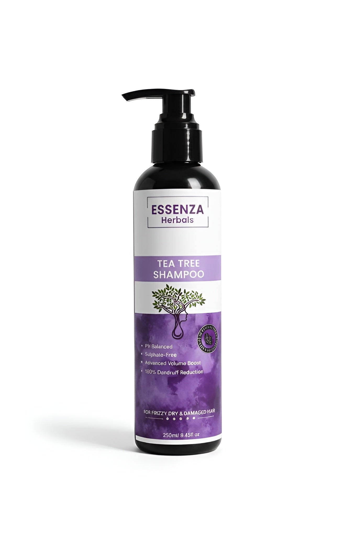 Essenza Herbal 100% Organic Herbal Shampoo for Hair Growth & Repair | Natural Ayurvedic Formula with Amla, Aloe Vera, Hibiscus & Black Seed | Sulfate & Paraben Free